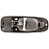 Help! By Dorman Exterior Door Handle - Plastic Black Single - 93615