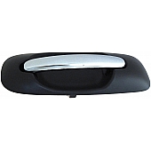 Help! By Dorman Exterior Door Handle - Plastic Black Housing With Silver Lever Single - 93616
