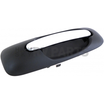 Help! By Dorman Exterior Door Handle - Plastic Black Housing With Silver Lever Single - 93616-2