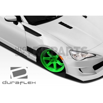 Extreme Dimensions Fender - Fiberglass Black Primered Set Of 2 - 108365