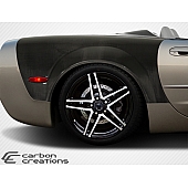 Extreme Dimensions Fender - Carbon Fiber Black Gloss UV Coated Set Of 2 - 108375