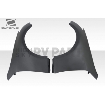 Extreme Dimensions Fender - Fiberglass Black Primered Set Of 2 - 108502