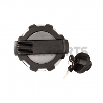 Rugged Ridge Fuel Door - Aluminum Round - 1142515