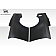 Extreme Dimensions Fender - Fiberglass Black Primered Set Of 2 - 108503