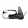 K-Source Exterior Mirror Manual OEM Black Single - 62181G