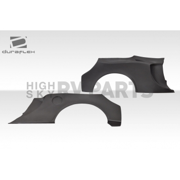 Extreme Dimensions Fender - Fiberglass Black Primered Set Of 2 - 108787-2