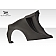 Extreme Dimensions Fender - Fiberglass Black Primered Set Of 2 - 108787