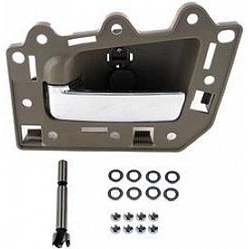 Help! By Dorman Interior Door Handle - Plastic Brown Housing With Silver Lever Single - 82299