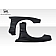 Extreme Dimensions Fender - Fiberglass Black Primered Set Of 2 - 108841