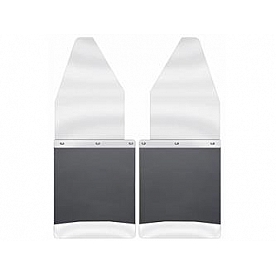Husky Liner Mud Flap - Black Matte Textured Thermoplastic Olefin Set Of 2 - 17113