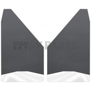 Husky Liner Mud Flap - Black Matte Textured Thermoplastic Olefin Set Of 2 - 17150