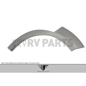 Extreme Dimensions Fender - Fiberglass Gray Primered Set Of 2 - 108862-1