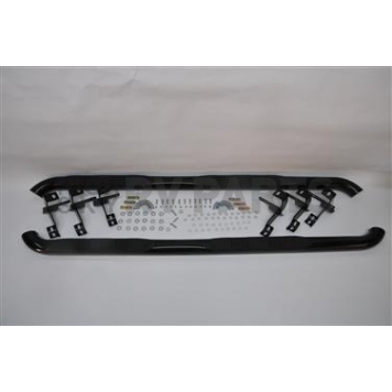 Black Mountain Nerf Bar 3 Inch Steel Round - BM8625B