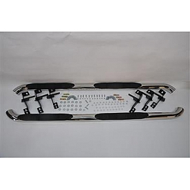 Black Mountain Nerf Bar 3 Inch Stainless Steel Round - BM8625S