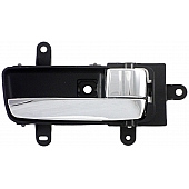 Help! By Dorman Interior Door Handle - Plastic Black Housing With Silver Lever Single - 82337