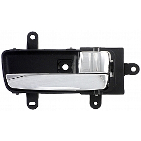 Help! By Dorman Interior Door Handle - Plastic Black Housing With Silver Lever Single - 82337