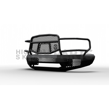 Ranch Hand Midnight Series Bumper 1-Piece Design Steel Black - MFD101BM1-1