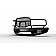 Ranch Hand Midnight Series Bumper 1-Piece Design Steel Black - MFD101BM1