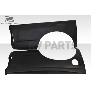 Extreme Dimensions Fender - Fiberglass Black Primered Set Of 2 - 108888-2
