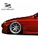 Extreme Dimensions Fender - Fiberglass Black Primered Set Of 2 - 108943