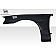 Extreme Dimensions Fender - Fiberglass Black Primered Set Of 2 - 108943