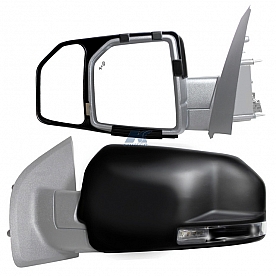 K-Source Exterior Towing Mirror Electric Rectangular Set Of 2 - 81850