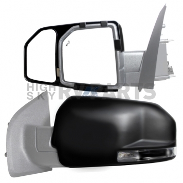 K-Source Exterior Towing Mirror Electric Rectangular Set Of 2 - 81850