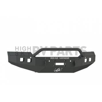 Road Armor Bumper Stealth Pre-Runner 1-Piece Design Steel Black - 215R4B