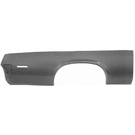 Goodmark Industries Quarter Panel - Passenger Side Black Steel - CX60075R