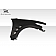 Extreme Dimensions Fender - Fiberglass Black Primered Set Of 2 - 108989