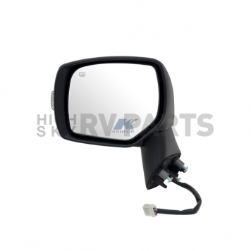 K-Source Exterior Mirror Electric OEM Black Single - 71008U