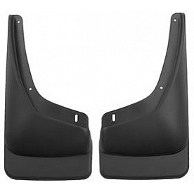 Husky Liner Mud Flap - Black Textured Thermoplastic Olefin Set Of 2 - 56251