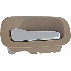 Help! By Dorman Interior Door Handle - Plastic Beige Housing With Silver Lever Single - 92698