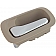 Help! By Dorman Interior Door Handle - Plastic Beige Housing With Silver Lever Single - 92698