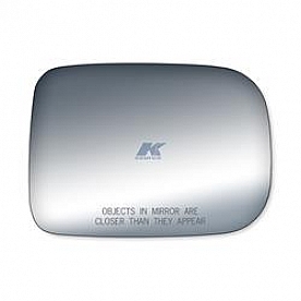 K-Source Exterior Mirror Glass Rectangular Power/ Manual Single - 90014