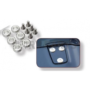 Drake Automotive Fender Bolt Aluminum Washer And Stainless Steel Screws 26 Piece - JP120011BL