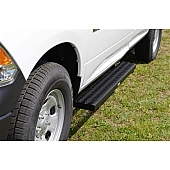 Owens Products Running Board Black Textured Powder Coated Aluminum Stationary - 82353