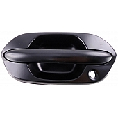 Help! By Dorman Exterior Door Handle - Plastic Black Single - 82254