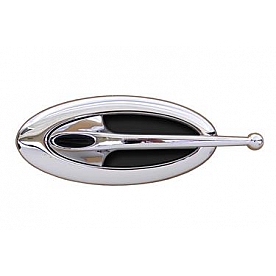 Clayton Machine Works Interior Door Handle - Ball End Silver Aluminum Single - EL502