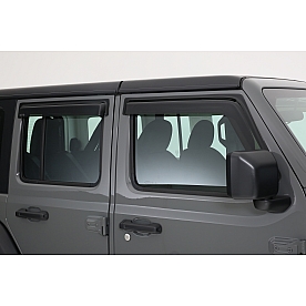 GT Styling Rainguard - Carbon Fiber Plastic Set Of 4 - 88644X