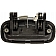 Help! By Dorman Exterior Door Handle - Plastic Black Single - 80864