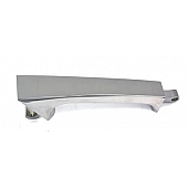 All Sales Exterior Door Handle -  Polished Aluminum Set Of 2 - 945