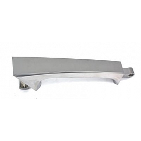 All Sales Exterior Door Handle -  Polished Aluminum Set Of 2 - 945