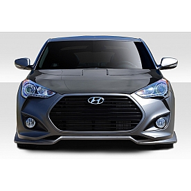 Extreme Dimensions Air Dam Front Lip Fiberglass Reinforced Plastic Primered Black - 112787