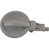 Help! By Dorman Interior Door Handle - Lever Plastic Gray Single - 81596