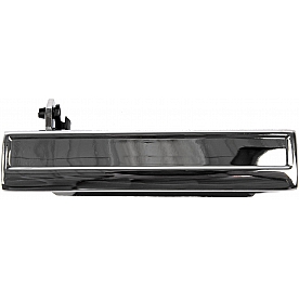 Help! By Dorman Exterior Door Handle - OEM Silver Single - 77027