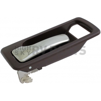 Help! By Dorman Interior Door Handle - Plastic Brown Housing With Silver Lever Single - 92451-2