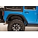 Paramount Automotive Fender Well Liner ABS Plastic Black - Rear Set Of 2 - 8111201