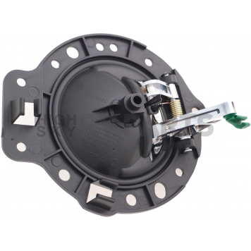Help! By Dorman Interior Door Handle - Paddle Plastic Gray Housing With Silver Lever Single - 83983-1