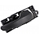 Help! By Dorman Interior Door Handle - Lever Plastic Black Single - 82178